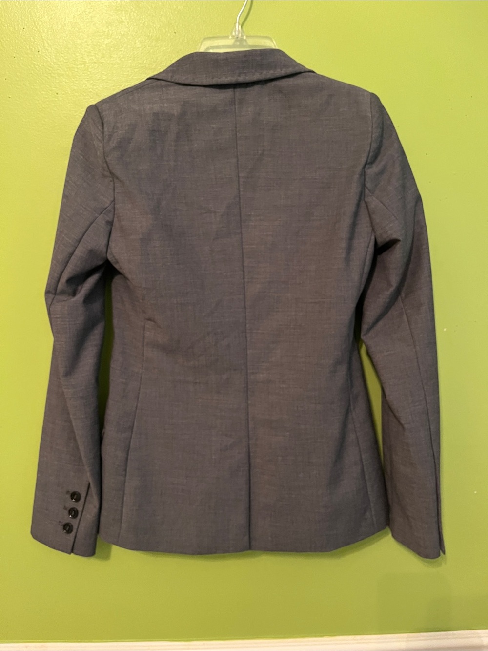 H&M fitted gray Single Button blazer - Picture 4 of 5
